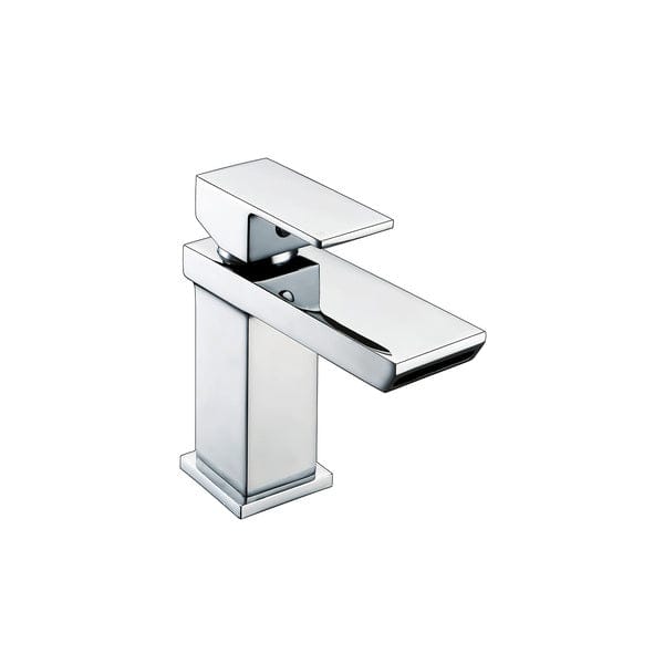 Misto Chrome Basin Mixer Tap w/ Click-Clack Waste - All Sizes - Aqua Bathrooms