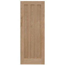 Load image into Gallery viewer, Modern 3 Panel Oak Unfinished Internal Door - All Sizes - Doors4less
