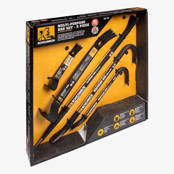 Multi Purpose Bar Set (5 Pieces) - Roughneck
