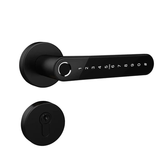 EA 250 Leverline Fingerprint Smart Door Handle - Euro Art Digital Locks