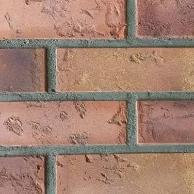 NEW KINGSVILLE RED MULTI FACING BRICK 65mm x 215mm x 102.5mm  - Sample - BDN