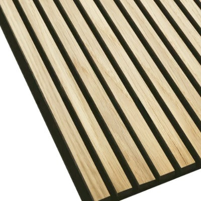 Wooden Slat Acoustic Wall Panel 2400mm x 600mm x 21mm - All Colours
