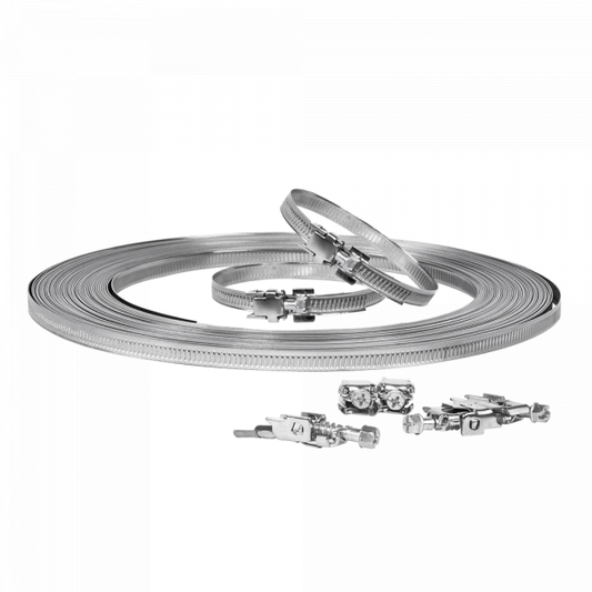 A2 Hose Clip Tape PVC Box + 50 Clips