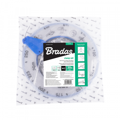 A2 Hose Clip Tape PVC Box + 50 Clips - Best4Trade-Retail Tech Hose & Fittings