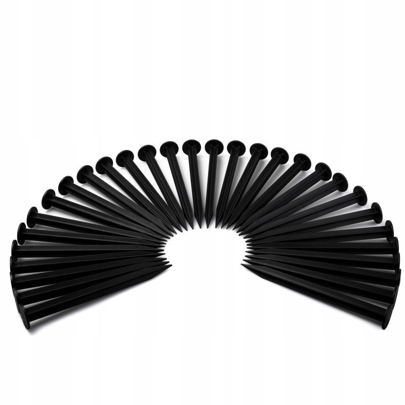 PEGS for Lawn Border Set Black - Best4Trade-Retail Garden tools & Accesories