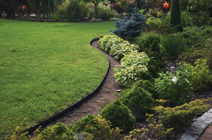 Lawn Border Set, Easy Border 60mm Black 10m With Pegs - Best4Trade-Retail Garden tools & Accesories