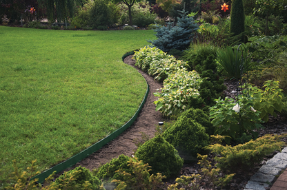 Lawn Border Set, Easy Border 50mm Green 10m with Pegs - Best4Trade-Retail Garden tools & Accesories