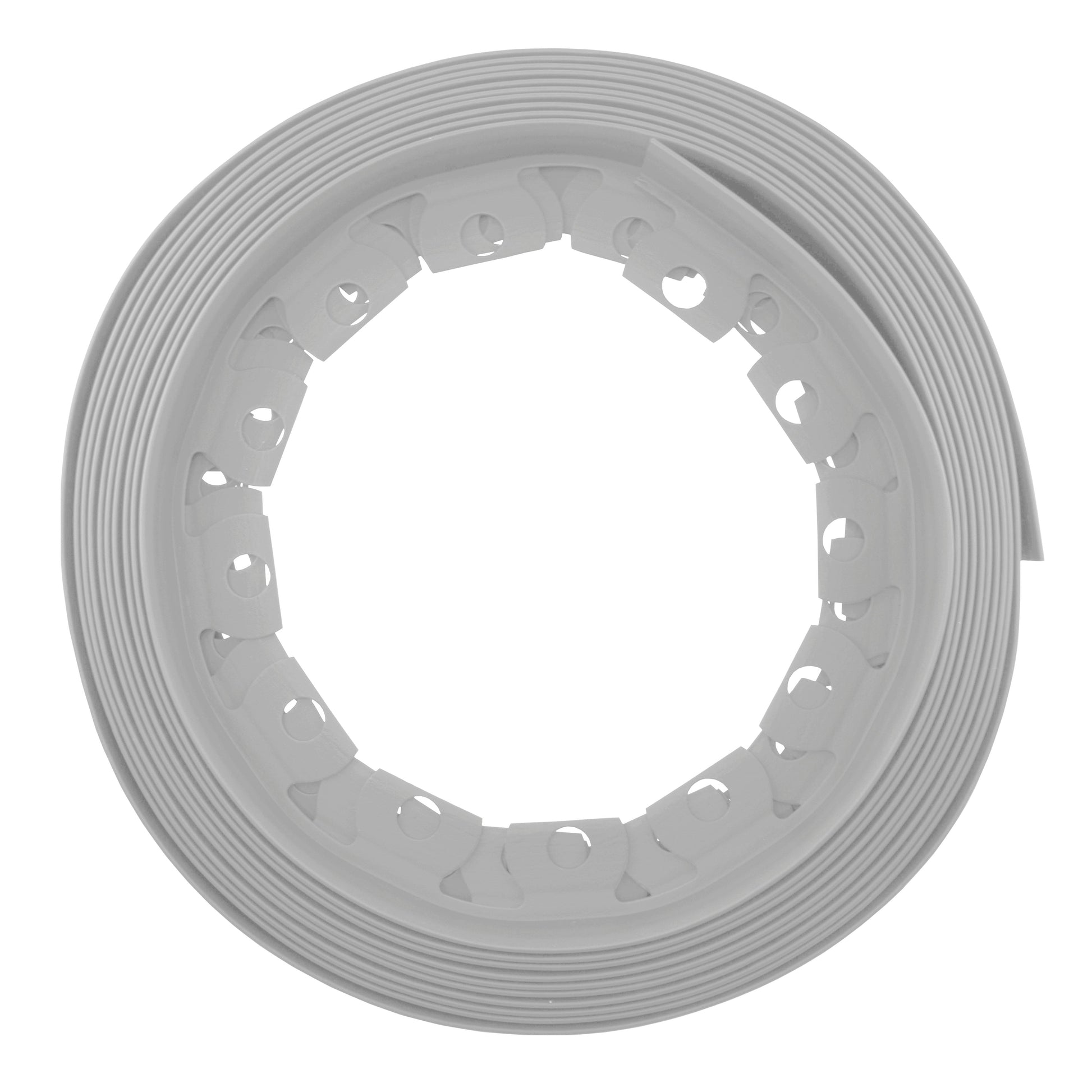 Lawn Border Set, Easy Border 40mm Light Gray 10m with Pegs - Best4Trade-Retail Garden tools & Accesories