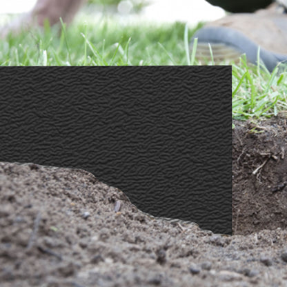 Heavy Duty Lawn Border Edging, 6m x 15cm, Black - Best4Trade-Retail Garden tools & Accesories