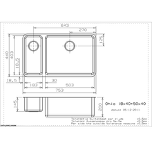 Load image into Gallery viewer, Elite Ohio 18 x 40 + 50 x 40 L Stainless Steel Integrated Kitchen Sink - Reginox
