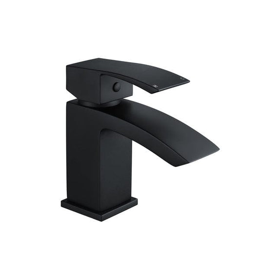 Onyx Black Basin Mixer - All Sizes - Aqua Bathrooms