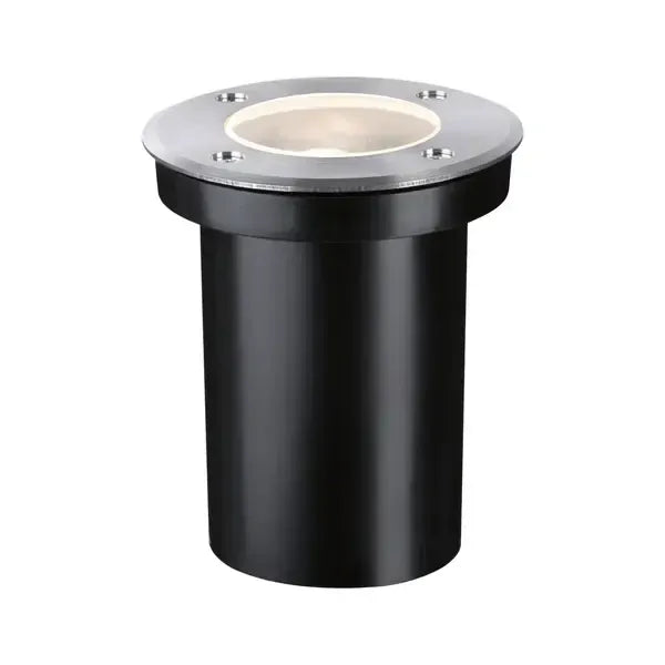 Outdoor 230V Stainless Steel Round Recessed Floor Light - Paulmann