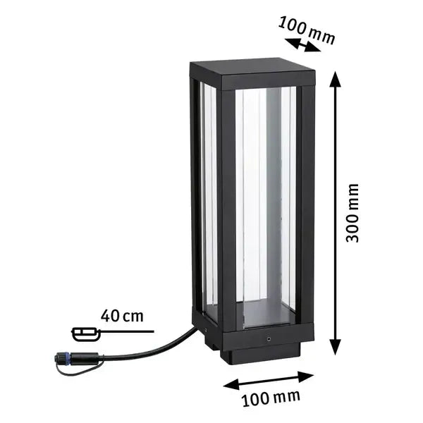 Outdoor Plug & Shine Classic Lantern RGBW - Paulmann