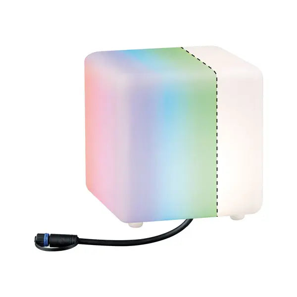 Outdoor Plug & Shine LED Cube - 200mm x 200mm – Build4less