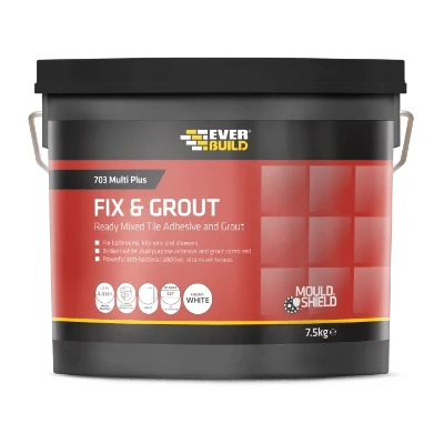 Everbuild 703 Fix and Grout Tile Adhesive - All Sizes