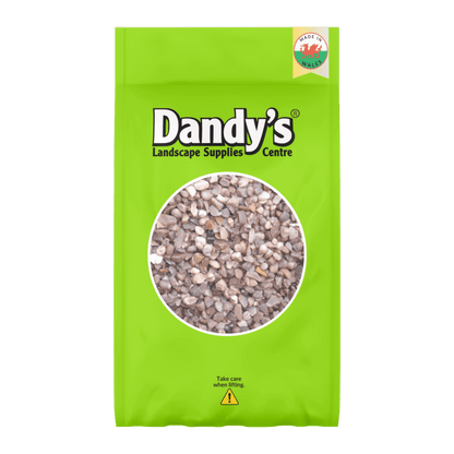 Staffordshire Pink Gravel Stone - Dandy's Topsoil & Landscape Supplies Gravel, Slate & Aggregates