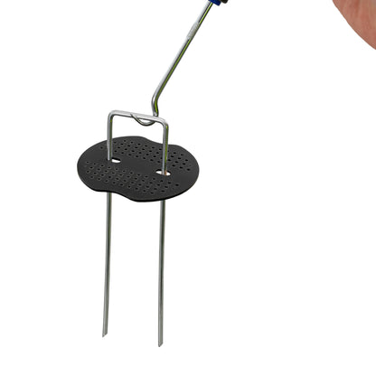 Weed Control Membrane Pegs Buffer Washer, 6"/150mm, Red - Best4Trade-Retail Lawn & Garden