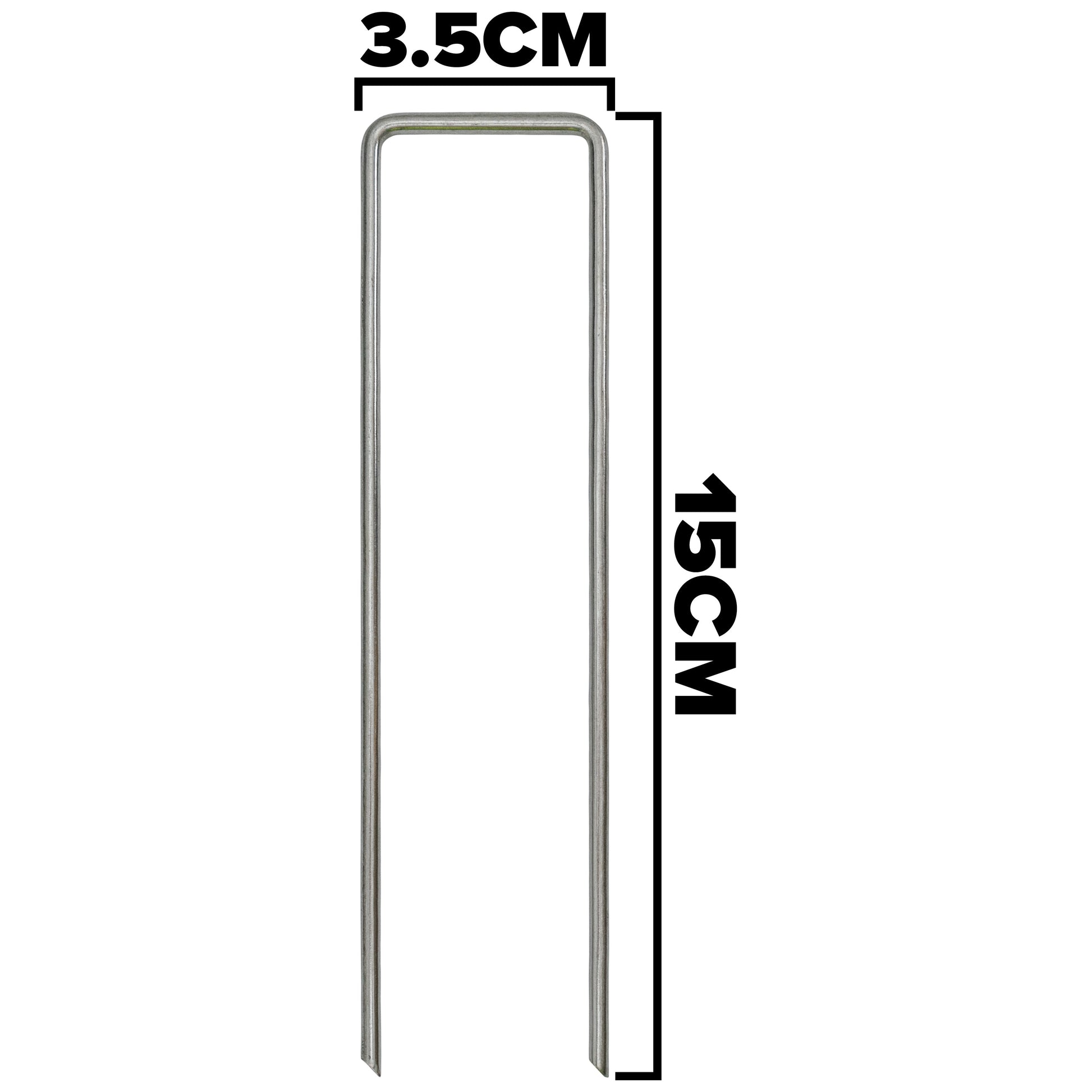 Weed Control Membrane Pegs Buffer Washer, 6"/150mm, Red - Best4Trade-Retail Lawn & Garden