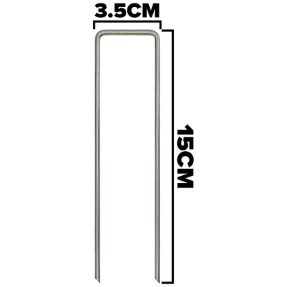 Weed Control Membrane Pegs Buffer Washer, 6"/150mm, Red - Best4Trade-Retail Lawn & Garden