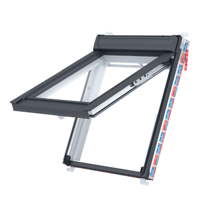 Keylite White PVC Top Hung Roof Window Hi-Therm - All Sizes - Keylite