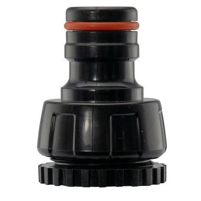 Female Tap Connector 1"-3/4" BSPF Max Flo Black/Orange - Best4Trade-Retail Garden watering