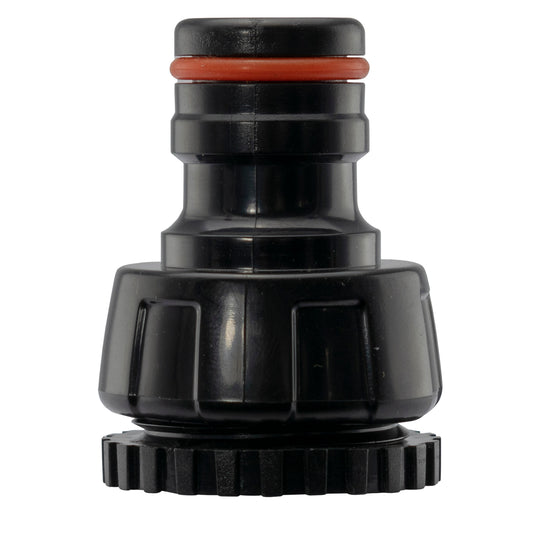 Female Tap Connector 1"-3/4" BSPF Max Flo Black/Orange - Best4Trade-Retail Garden watering