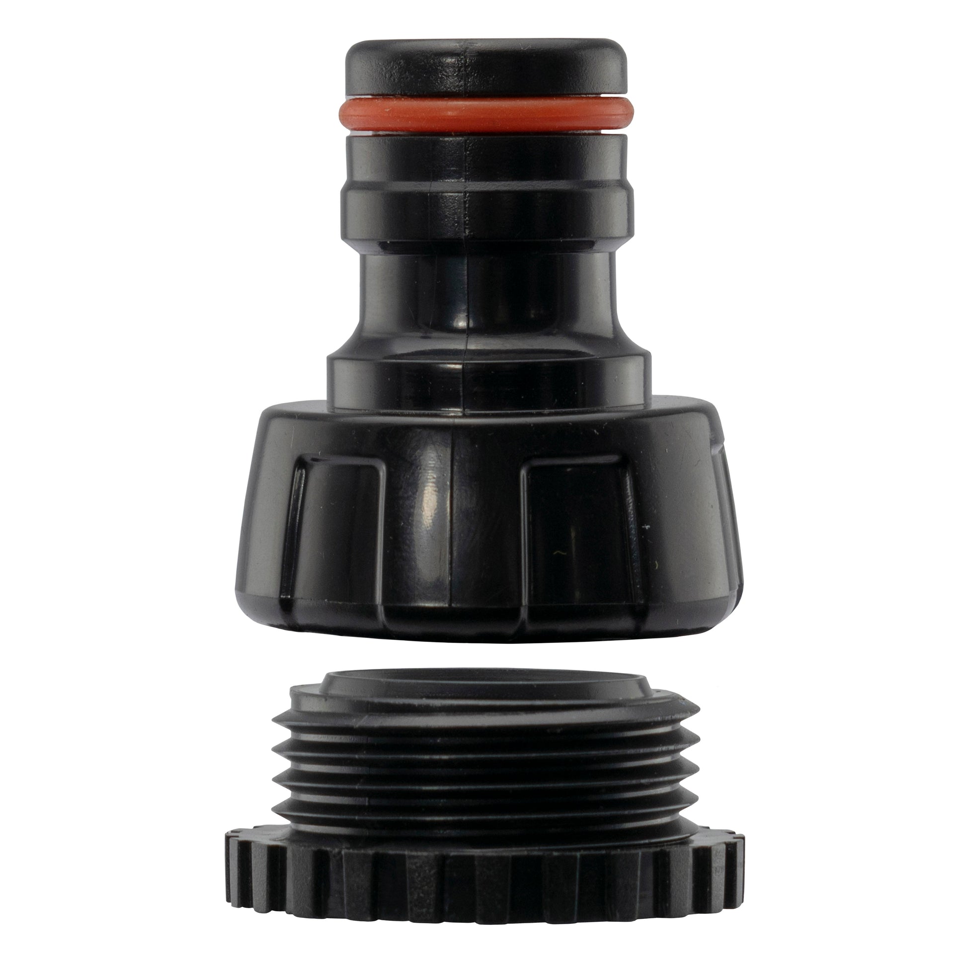 Female Tap Connector 1"-3/4" BSPF Max Flo Black/Orange - Best4Trade-Retail Garden watering