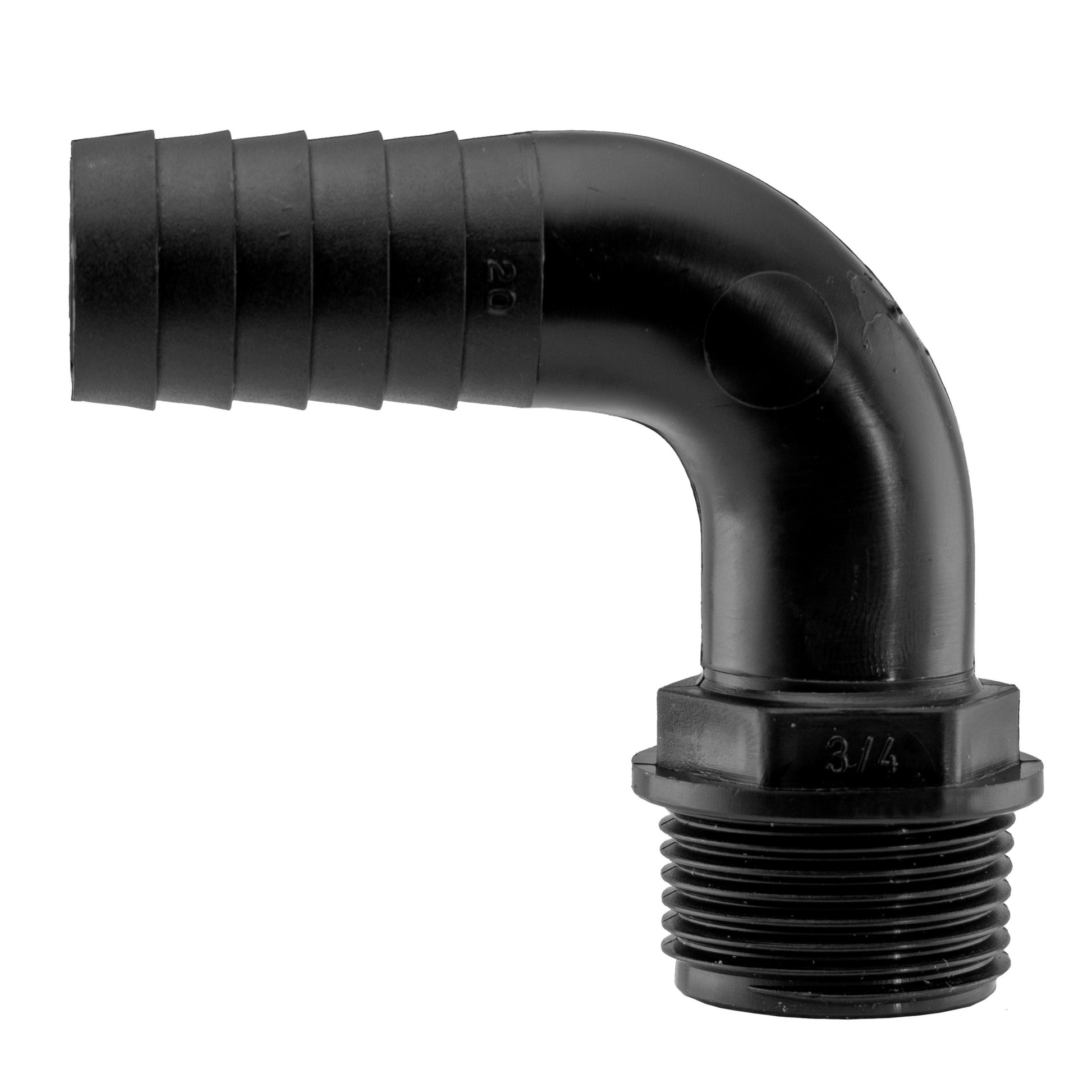 IBC 2” S60X6 Cap with Large Plastic Valve and Pond Elbow 20mm Barb - Best4Trade-Retail