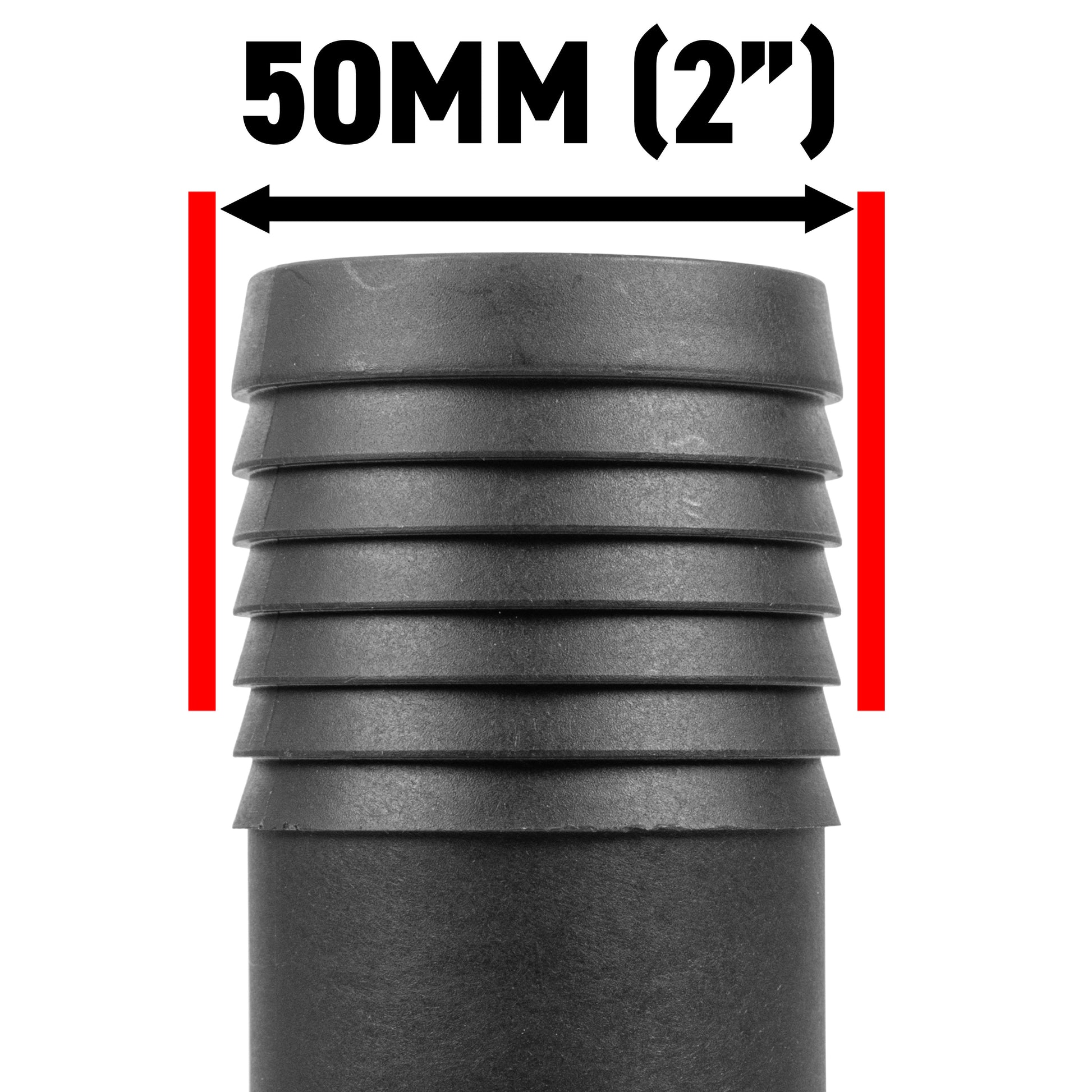 IBC 6-inch Cap Kit with 50mm Barbed Straight Connector - Best4Trade-Retail Garden watering