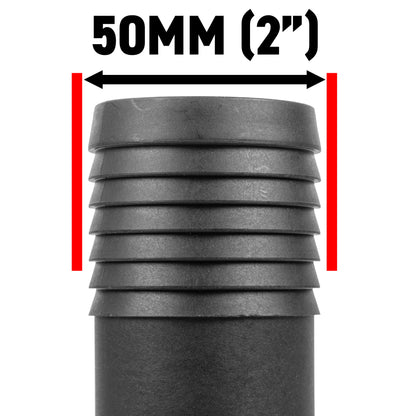 IBC 6-inch Cap Kit with 50mm Barbed Straight Connector - Best4Trade-Retail Garden watering