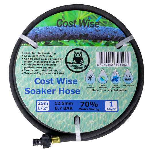 Porous Pipe with Connector Cost Wise 25m - Best4Trade-Retail Garden watering