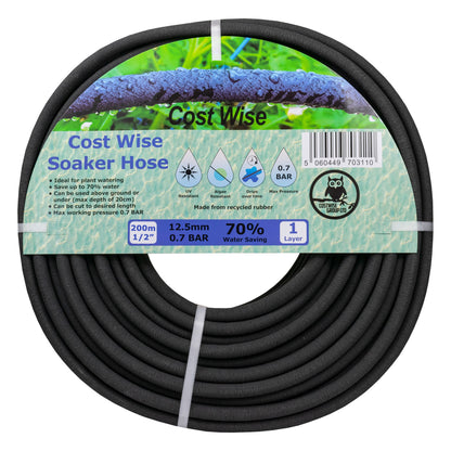 Porous Pipe Soaker Hose Cost Wise 200m - Best4Trade-Retail Garden watering
