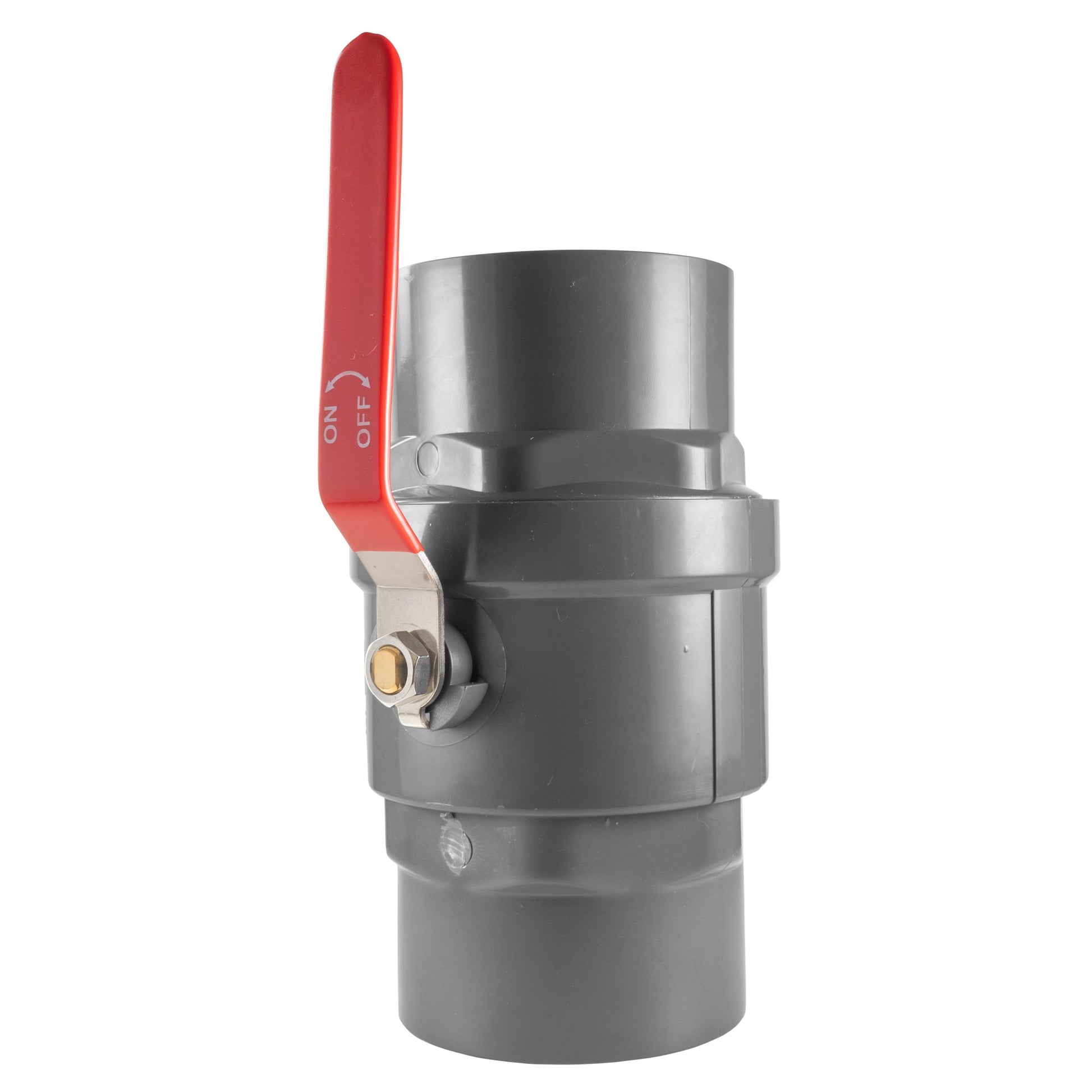 PP 3" BSPF Stopcock with Stainless Steel Ball Valve and Handle - Best4Trade-Retail Tech Hose & Fittings
