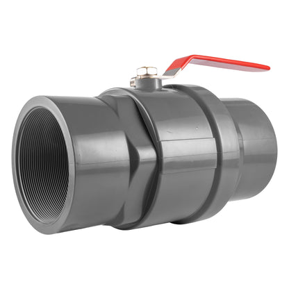 PP 3" BSPF Stopcock with Stainless Steel Ball Valve and Handle - Best4Trade-Retail Tech Hose & Fittings