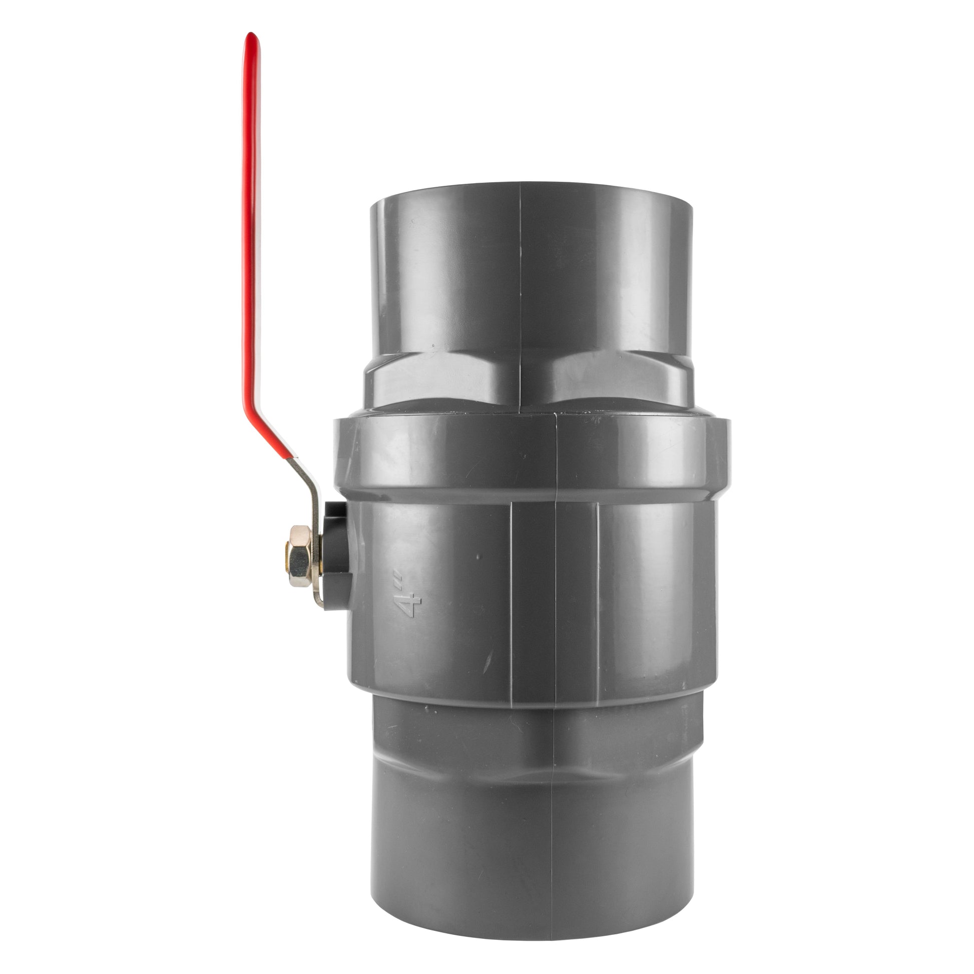 PP 4" BSPF Stopcock with Stainless Steel Ball Valve and Handle - Best4Trade-Retail Tech Hose & Fittings