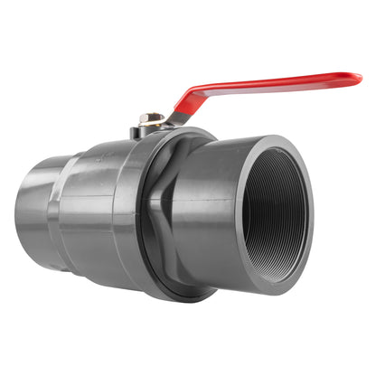 PP 4" BSPF Stopcock with Stainless Steel Ball Valve and Handle - Best4Trade-Retail Tech Hose & Fittings