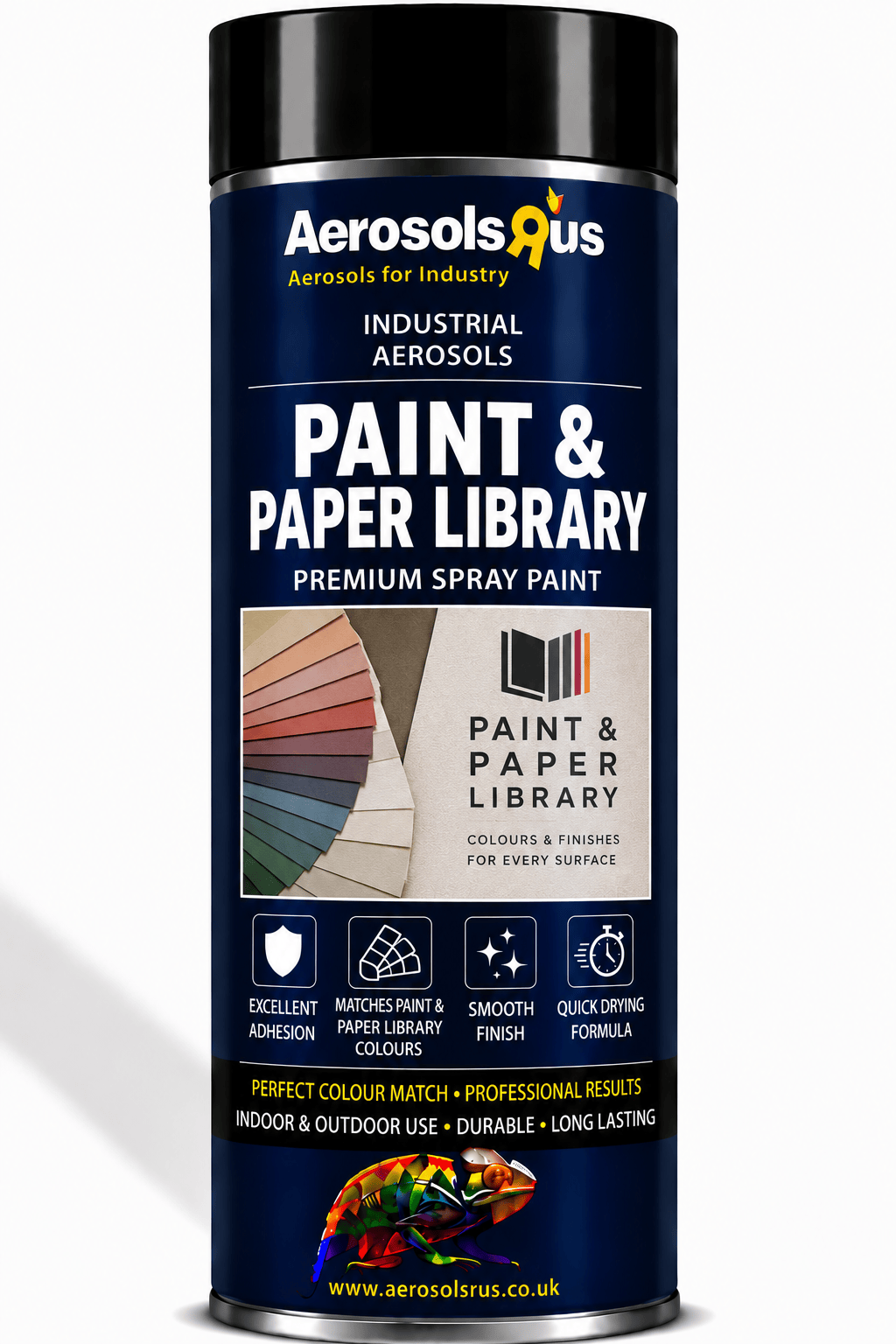 Paint and Paper Coloured Aerosols - Any Paint and Paper Colour - 400ml Aerosol available in Matt, Satin or Gloss. - Tameside Paints & Supplies Ltd Aerosols