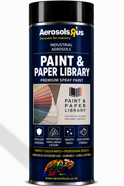 Paint and Paper Coloured Aerosols - Any Paint and Paper Colour - 400ml Aerosol available in Matt, Satin or Gloss. - Tameside Paints & Supplies Ltd Aerosols