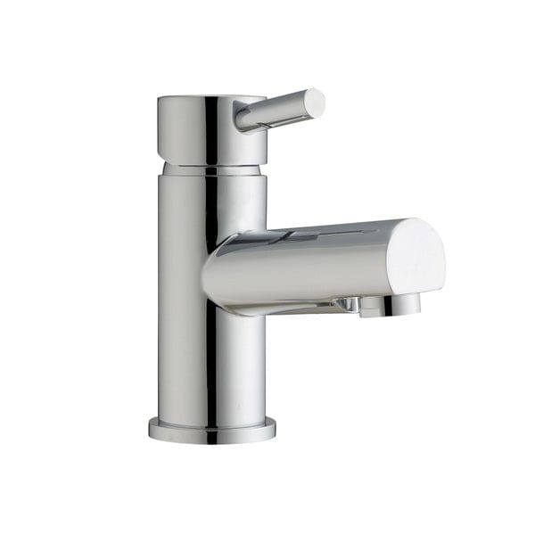 Petit Chrome Basin Mixer Tap w/ Click-Clack Waste - All Sizes - Aqua Bathrooms
