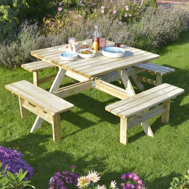 Picnic Table - All Types - Rowlinson Outdoor & Garden