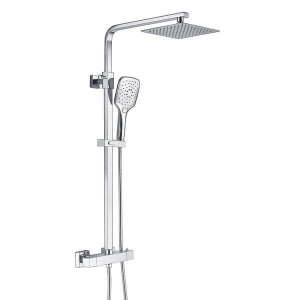 Plaza Thermostatic Shower Column - Aqua Bathrooms
