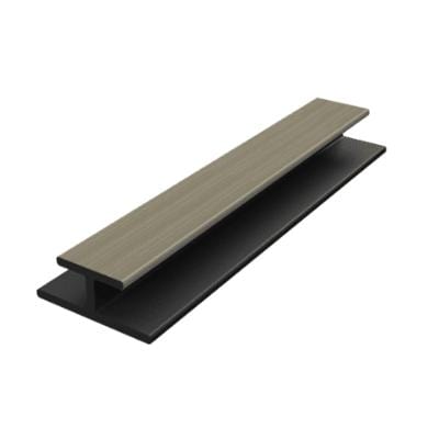 Piranha Premium Composite Cladding - Joining Fascia Trim 79mm x 45mm x 3.6m - All Colour - Piranha