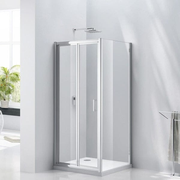 Purity Bi-Folding Shower Door - Aquaglass Bathrooms