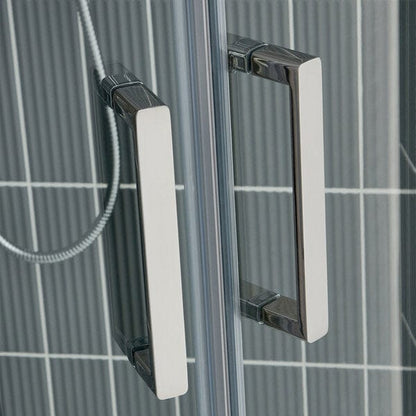 Purity Curved Quadrant Shower Enclosure with 2 Sliding Doors - Aquaglass Bathrooms