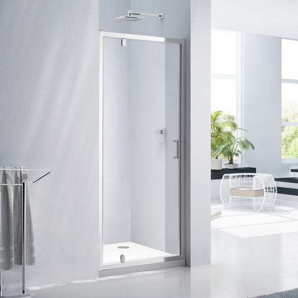 Purity Pivot Shower Door - Aquaglass Bathrooms