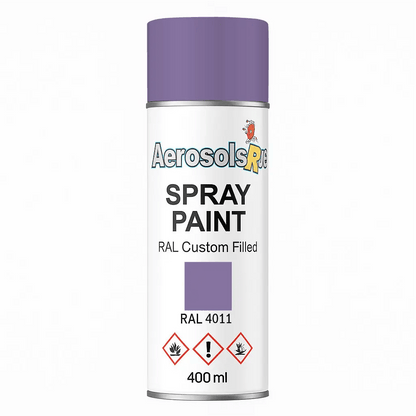 RAL 4011- 400ml Aerosol Spray Paint Any Finish - Tameside Paints & Supplies Ltd Violets