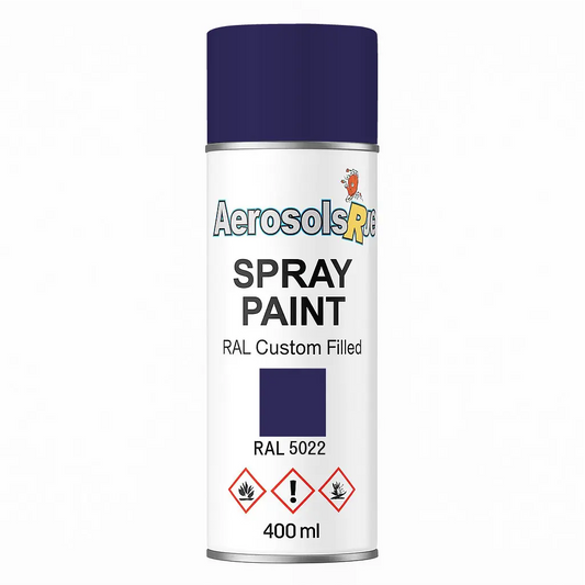 RAL 5022 - 400ml Aerosol Spray Paint Any Finish