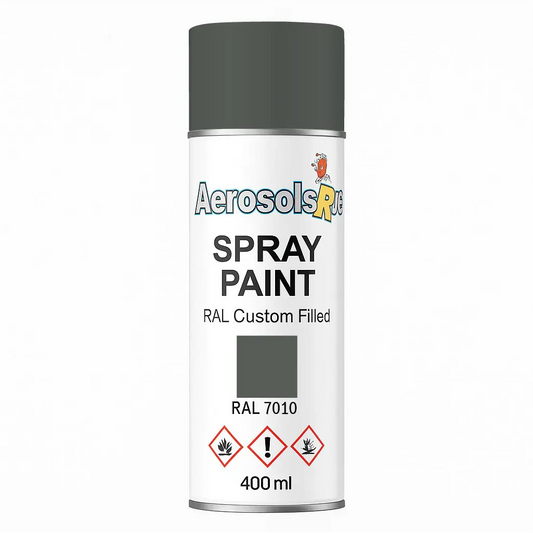 RAL 7010- 400ml Aerosol Spray Paint Any Finish