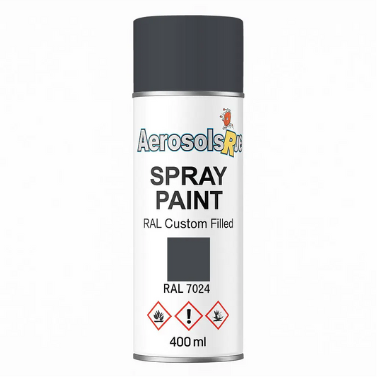 RAL 7024- 400ml Aerosol Spray Paint Any Finish