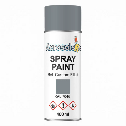 RAL 7046- 400ml Aerosol Spray Paint Any Finish